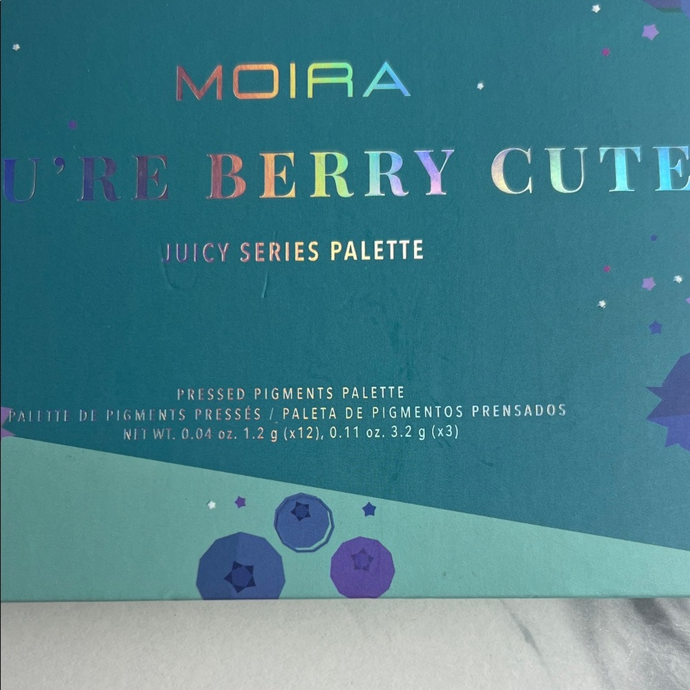 Moira You're Berry Cute Juicy Series Eyeshadow Palette - Berry Shades